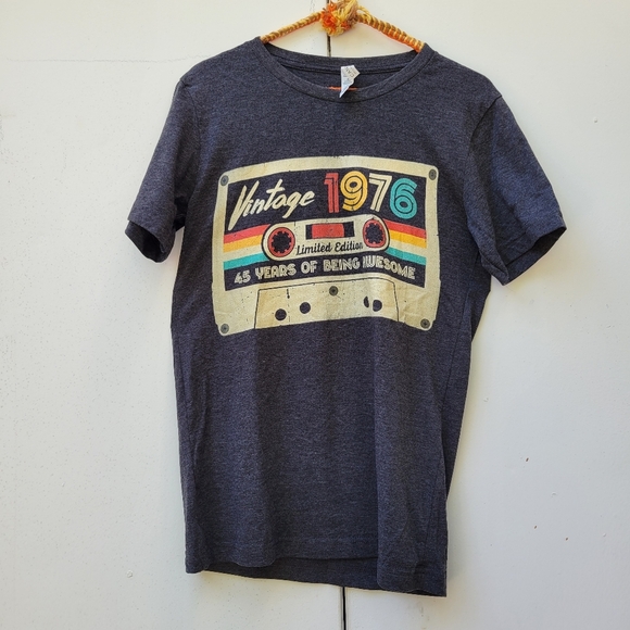 Bella Canvas Vintage Men's Small Unisez T-Shirt - Picture 3 of 6